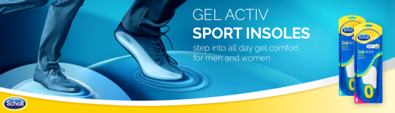 Scholl gel deals active sport